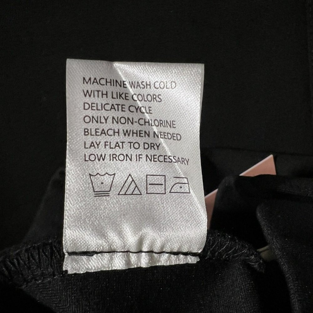 Quince Black Ponte Pants - Boot Cut - M Petite - 30" Inseam - NWT - Picture 5 of 6